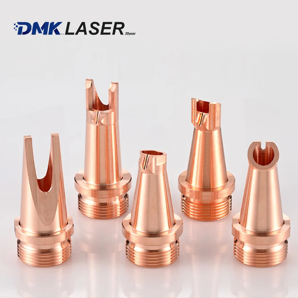 10pcs/Lot M16 Laser Welding Nozzle Feed Wire Copper Nozzles For Relfar Au3tech HW980 Raytools BW101 CQWY SUP20ST SUP21T SUP23T