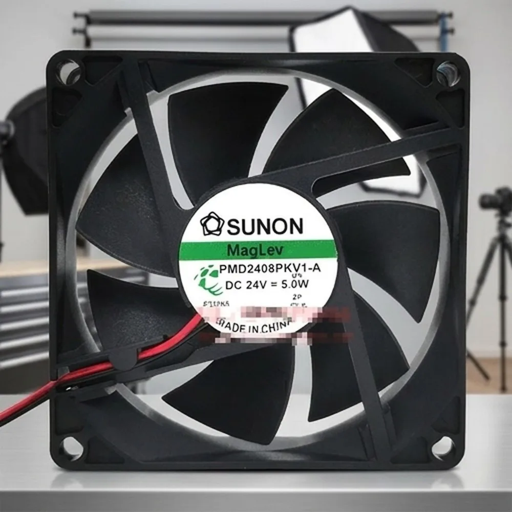 For SUNON PMD2408PKV1-A 24V 5.0W 8CM 8025 inverter cooling fan