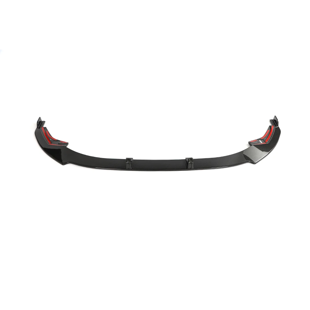 Car modification Auto accessories Dry Carbon Fiber Front Bumper Lip for S3