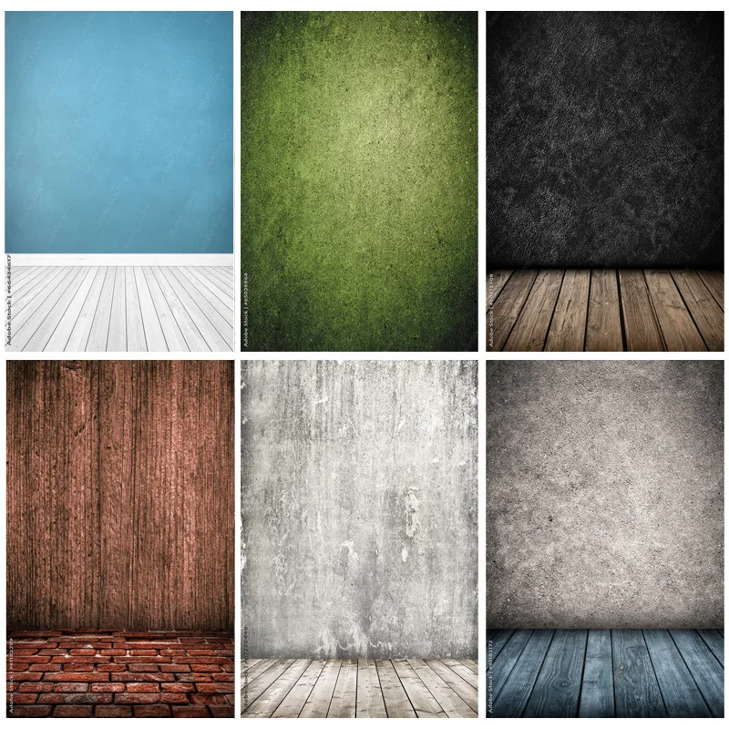 

Abstract Vintage Wood Plank Gradient Portrait Photography Backdrops For Photo Studio Background Props CRV-02