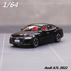 JKM 1:64 AUDI A7 2022 Alloy Car Diecasts & Toy Vehicles Car Model Miniature Scale Model Car For Children