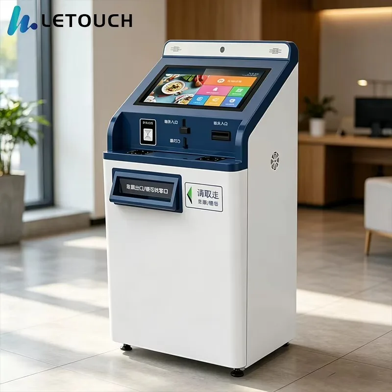 19-inch 22-inch Self-Service Terminals All-in-One Touchscreen Kiosks SDK Enabled Multi-OS (Linux/Windows/Android)