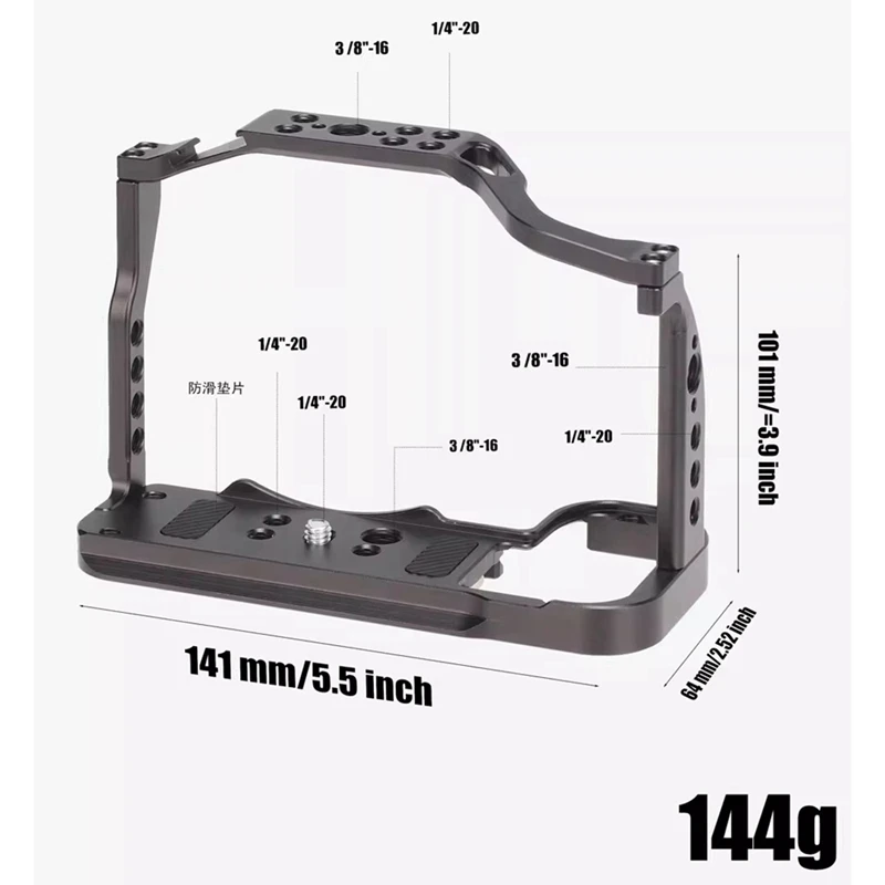 Jlwin สำหรับ FUJIFILM กล้อง X-S20กรอบขยายพิเศษโคลงแนวตั้งอะไหล่กล้องถ่ายรูปกระต่ายมัลติฟังก์ชั่น