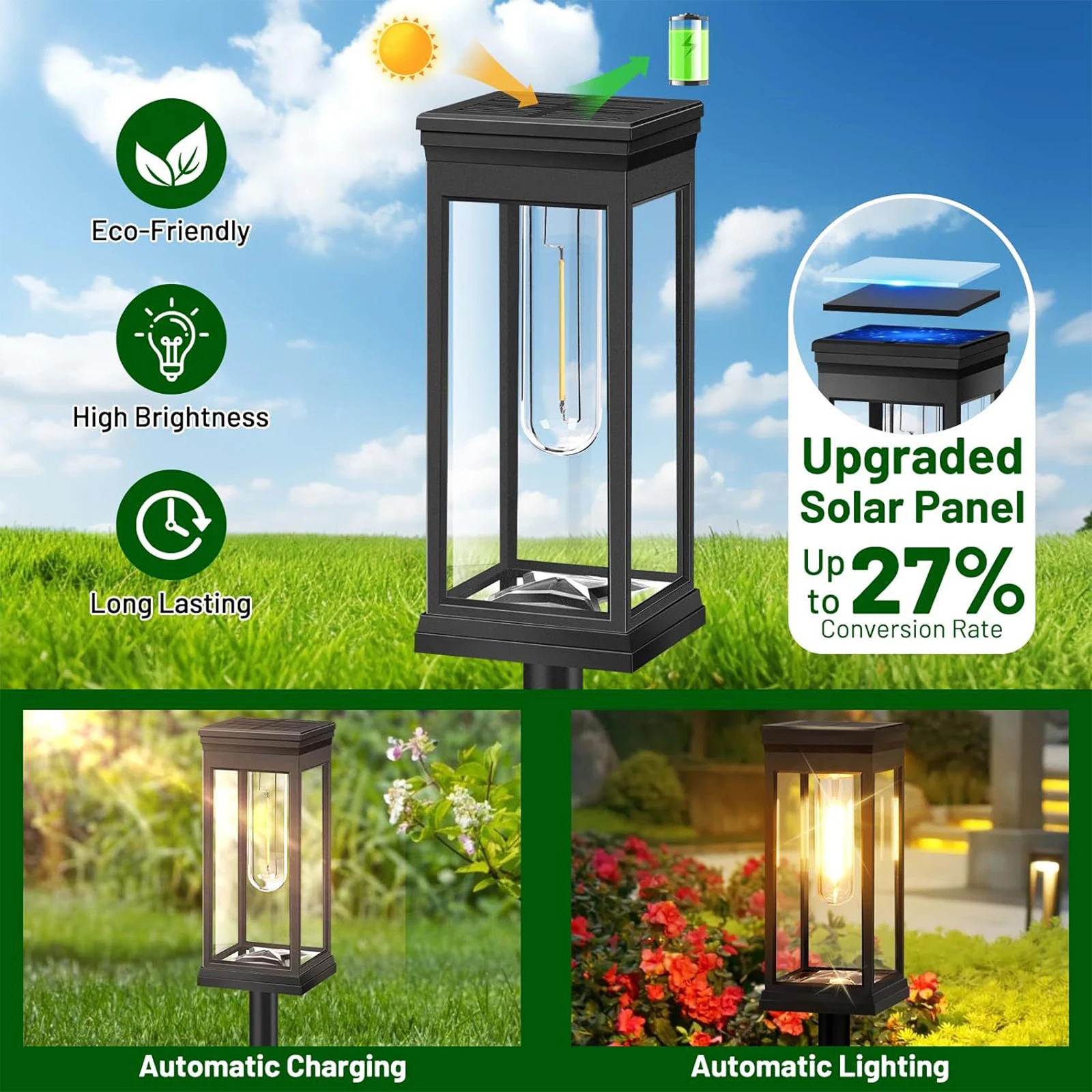 

Landscape Decorative Garden Lights Solar Garden Lamp Outdoor Ground Lamp Landscape Lamp Garden Light Solar Lawn Lamp