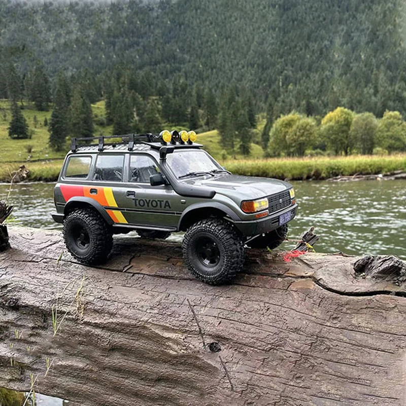 Fms Fcx10 1/10 スケール Lc80 RC クライミング車両完全比例リンケージライトアセンブリリモートコントロール電動オフロード車