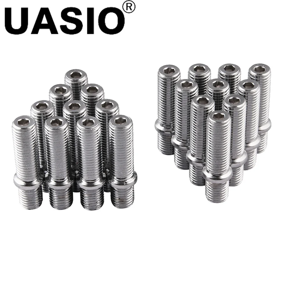 20 pcs/set Extended Wheel Studs Conversion Tall Lug Bolts / Screw Adapter Kit(M12x1.25,M12x1.5,M14x1.25,M14x1.5) Car Accessories