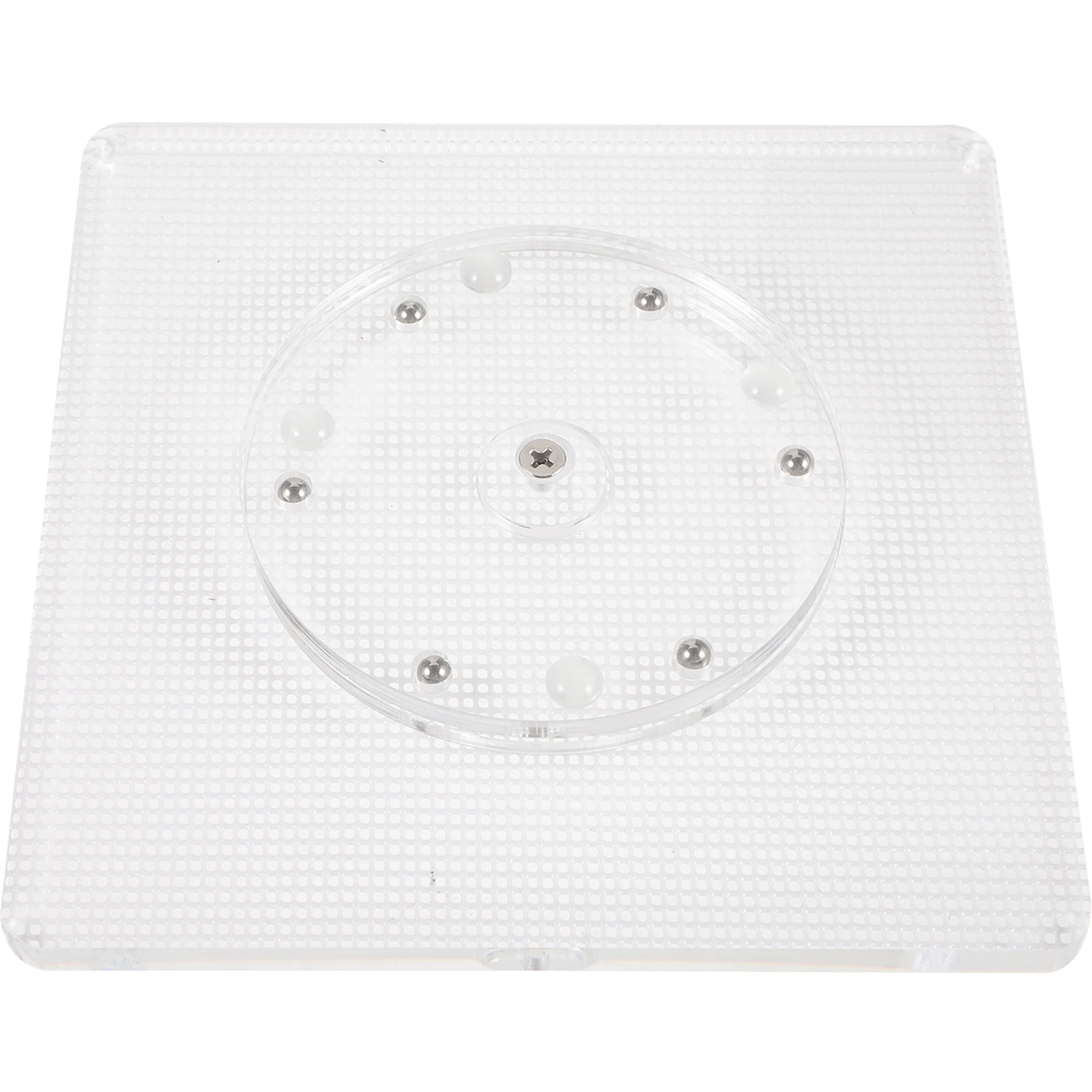 

Cake Stand Turntable Acrylic Rotating Decorative Cookie Cake Decorating Turntables Revolving Clear Plastic Kitchen Bakery