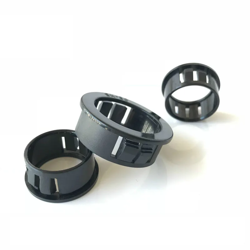 Round Plastic Snap-on Wire Grommet Computer Desk Wire Hole Cover Wire Inlet Outlet Seal Ring Hole Plug Cable Protector