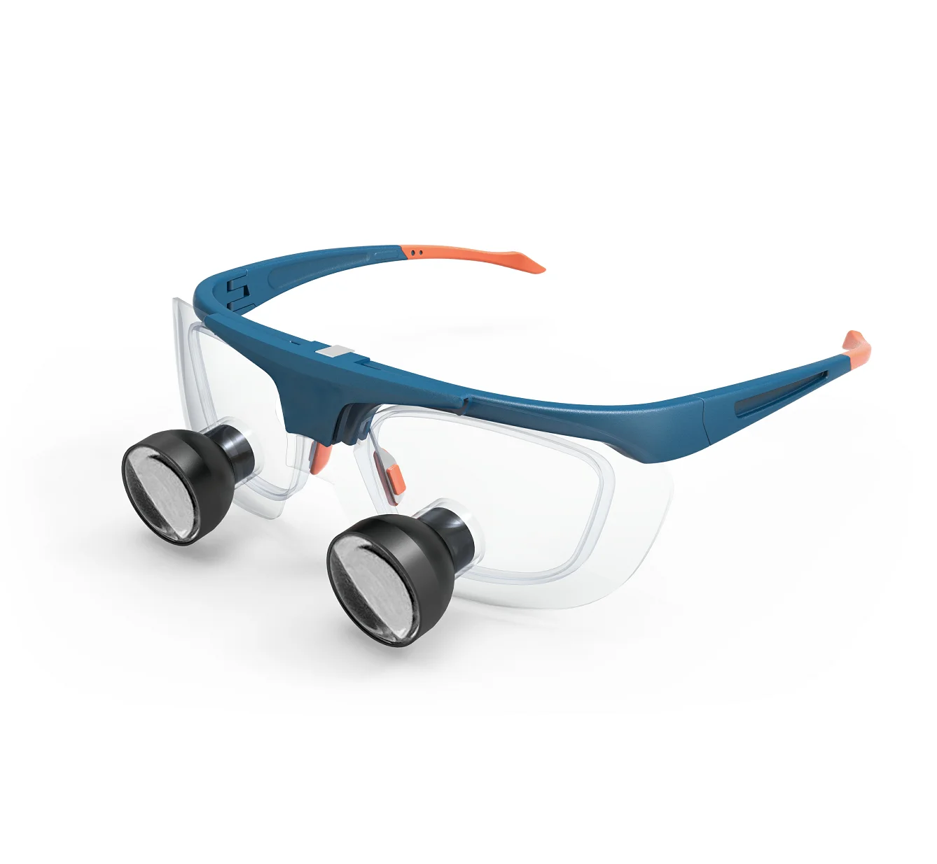 Newest 2.5X TTL Dental Surgical LoupesCustomizable Galileo Embedded Loupe Ultra-Light 106g Adjustable IPD 56-62mm