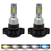 2PCS PSX24W Led Car Headlights Bulbs High Beam Fog Light Ice Blue 3000K 6000K 12V 24V Auto Light