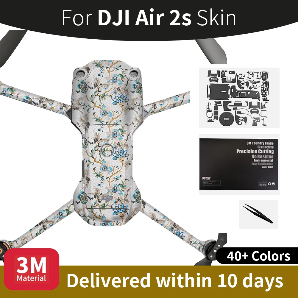 For DJI air2s SKin DJI Air 2s Camera Decorative Stickers Anti-scratch Camera protective film More Colors