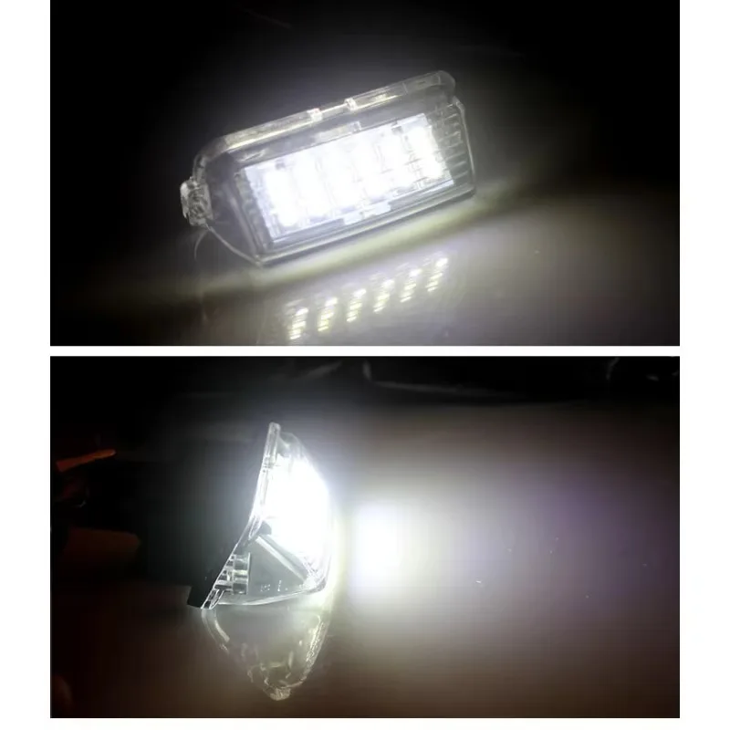

Popu For License Number Plate Light 2Pcs Canbus White LED Toyota Camry Avalon Highlander Yaris Prius