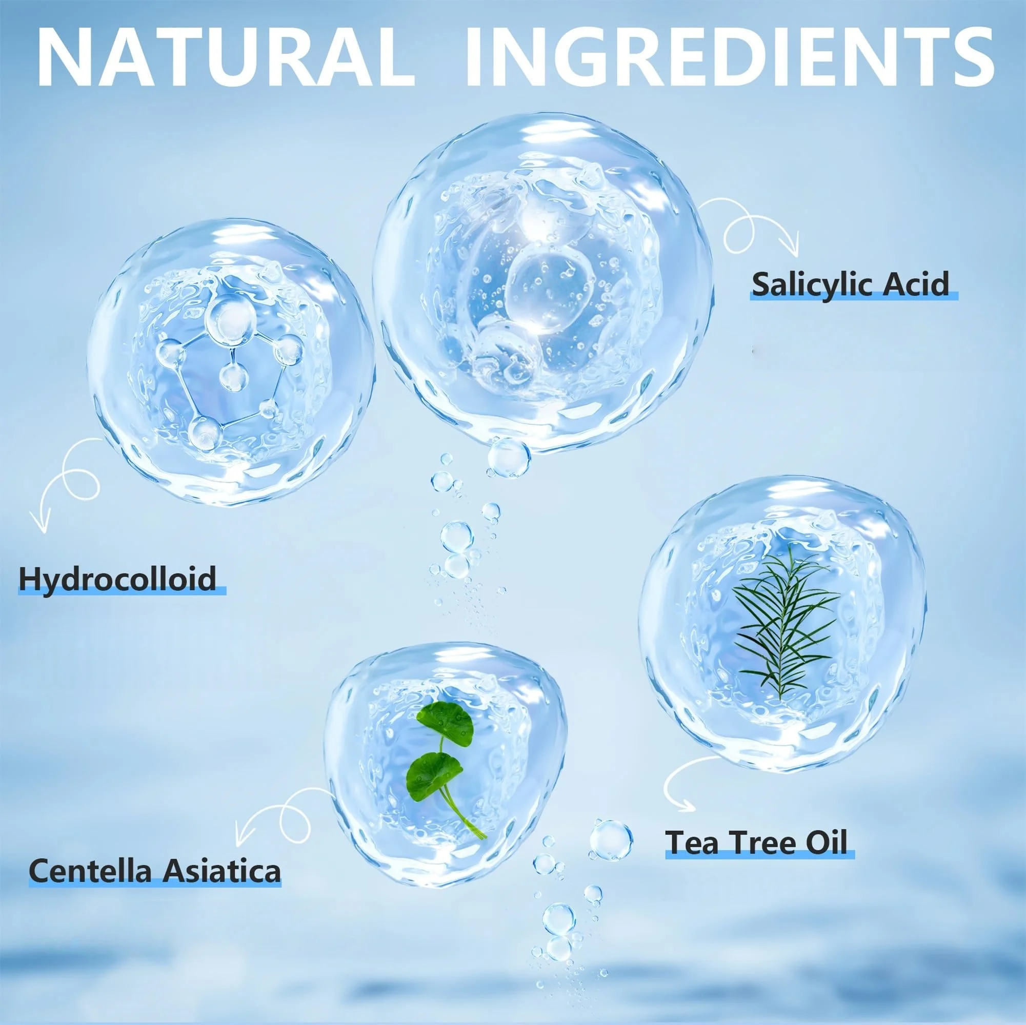 864 رقع حب الشباب ليلاً ونهارًا - رقع حب الشباب اللطيفة وغير المهيجة لتنظيف حب الشباب وتغطية العيوب - 396 ليلة ونهارية Ro #4