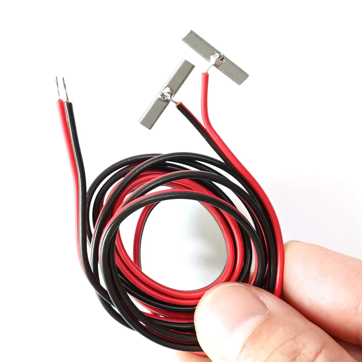 HO Train Track Controller Connecting Wire Rail Join Wire Track Power Cable with Track Clips Accessories 1Pcs