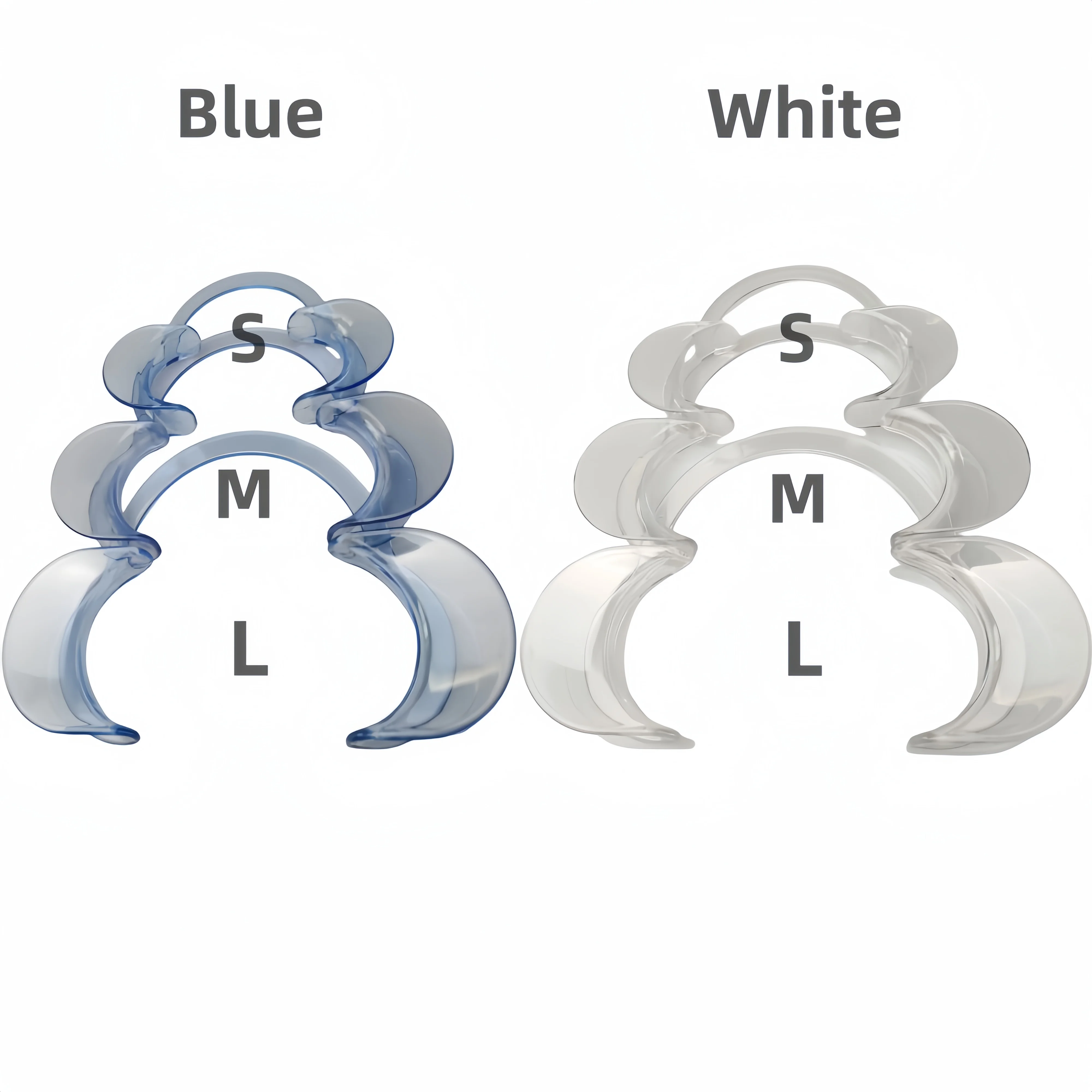 1 قطعة فتاحة الفم الأسنان C شكل الفم الكمامة أدوات طب الأسنان الخد ضام الفم مفرشة الشفاه الفم نظيفة فتاحة مواد طبيب الأسنان