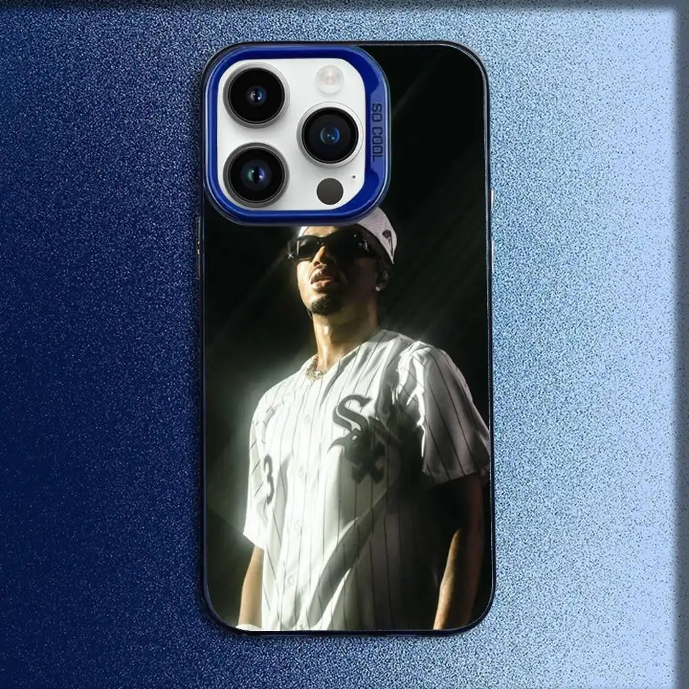 حافظة هاتف M-Metro DJ boomin لهاتف iPhone 17,16,15,14,13,12,11,Pro,Max,Plus,E,SE4,Air,Mini Blue IMD Box