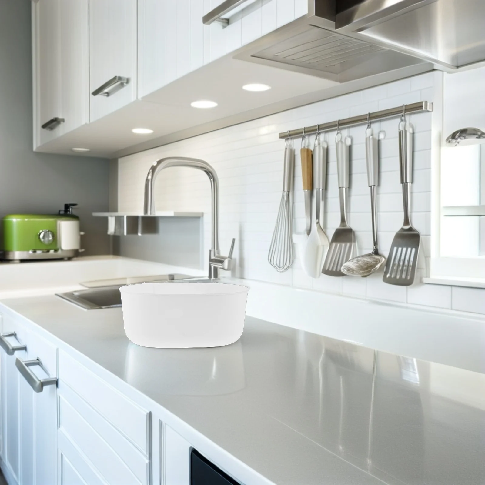 

2pcs Hanging Trash Can Space-Saving Door-Mounted Kitchen Bin For Cabinet Clean Small Wastebasket Garbage Container