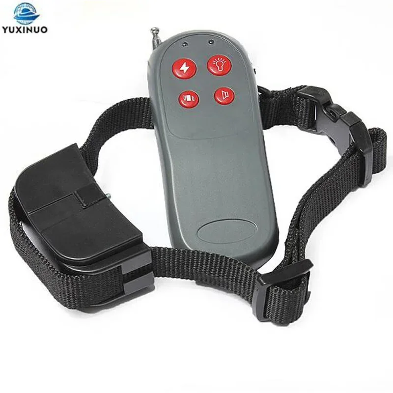 Portable No Harm Electric 4 in 1 Remote Control Small Medium Dog Training 4in1 Vibra Electric Shock Collar Anti Bark Trainer