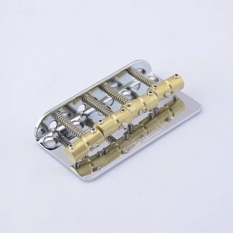 Wilkinson WBBC-4 Four 4 Strings  Bass Bridge With Brass Saddles ( #1139 ) MADE IN KOREA