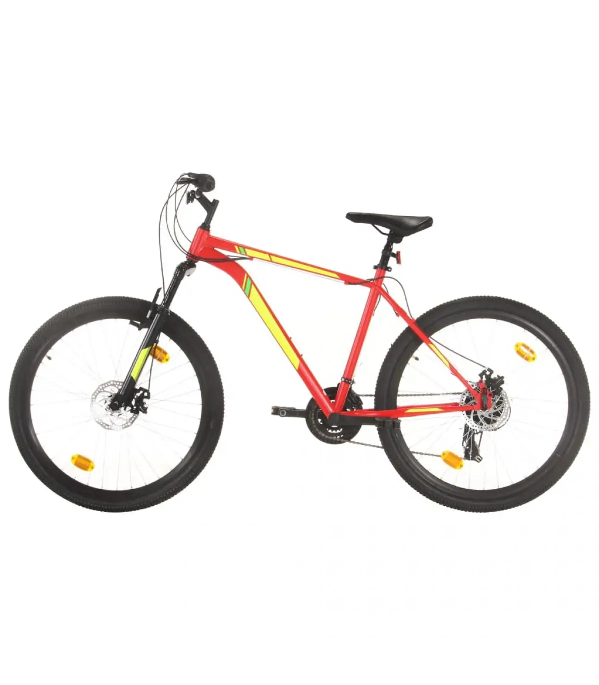 Mountain bike bikes 21 speed 27,5 inch wheel 42cm red