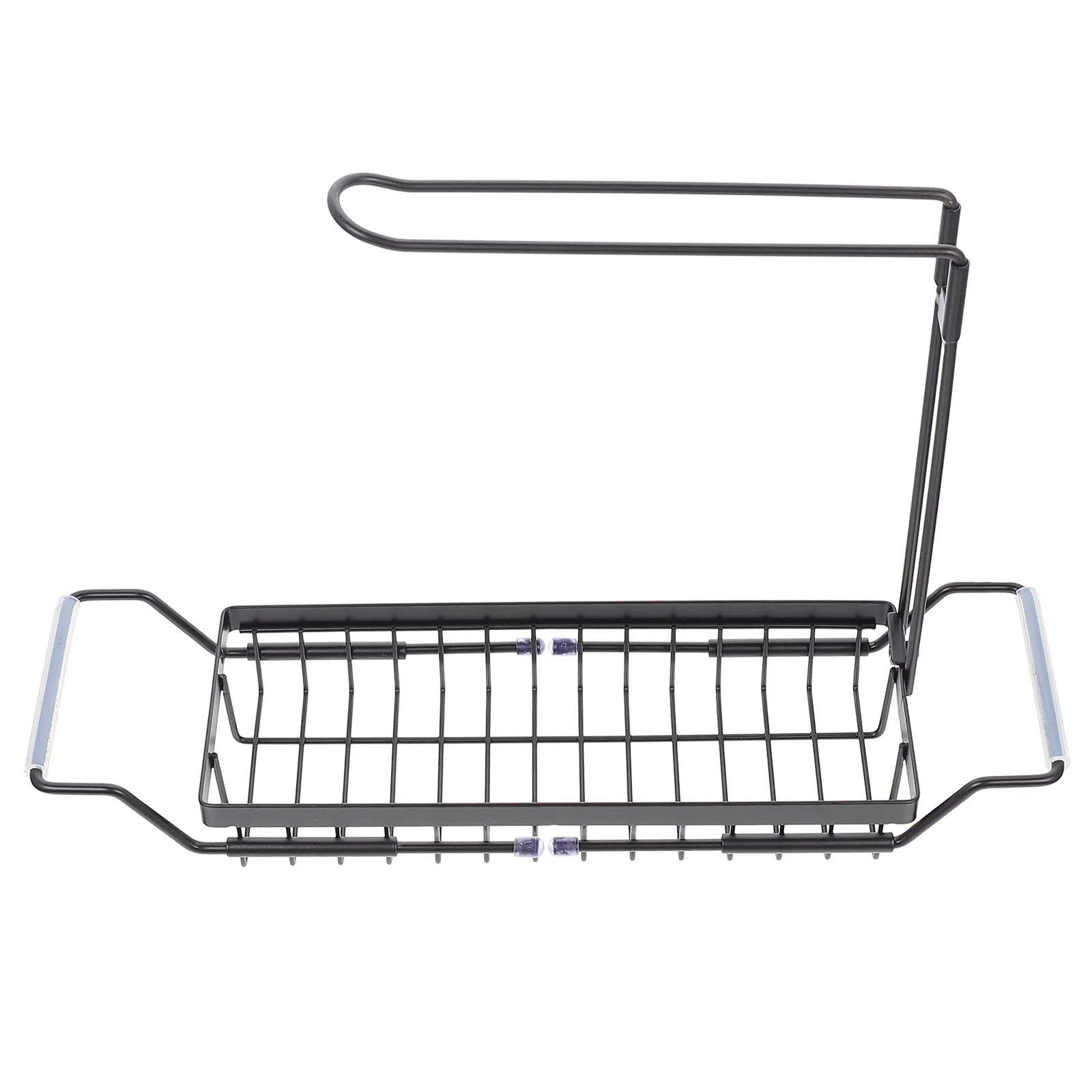 

Stainless Steel Sink 2 Tier Storage Organizer Drain Sponge Holder Drying Rack For Kitchen Clean Tool Holder Duster Cloth Rack