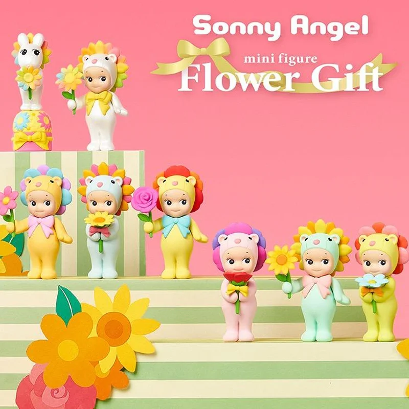 

Blind Box Sonny Angel Flower Gift Series Cute Doll Desktop Exquisite Ornament Creative Handmade Toy Mystery Box Cartoon Gift