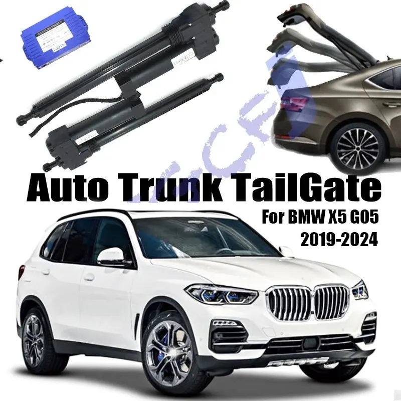 BMW X5 G05 M 2019 ~ 2024 용 자동차 파워 트렁크 리프트, 전기 해치 테일 게이트 스트럿, 자동 리어 문짝 액추에이터