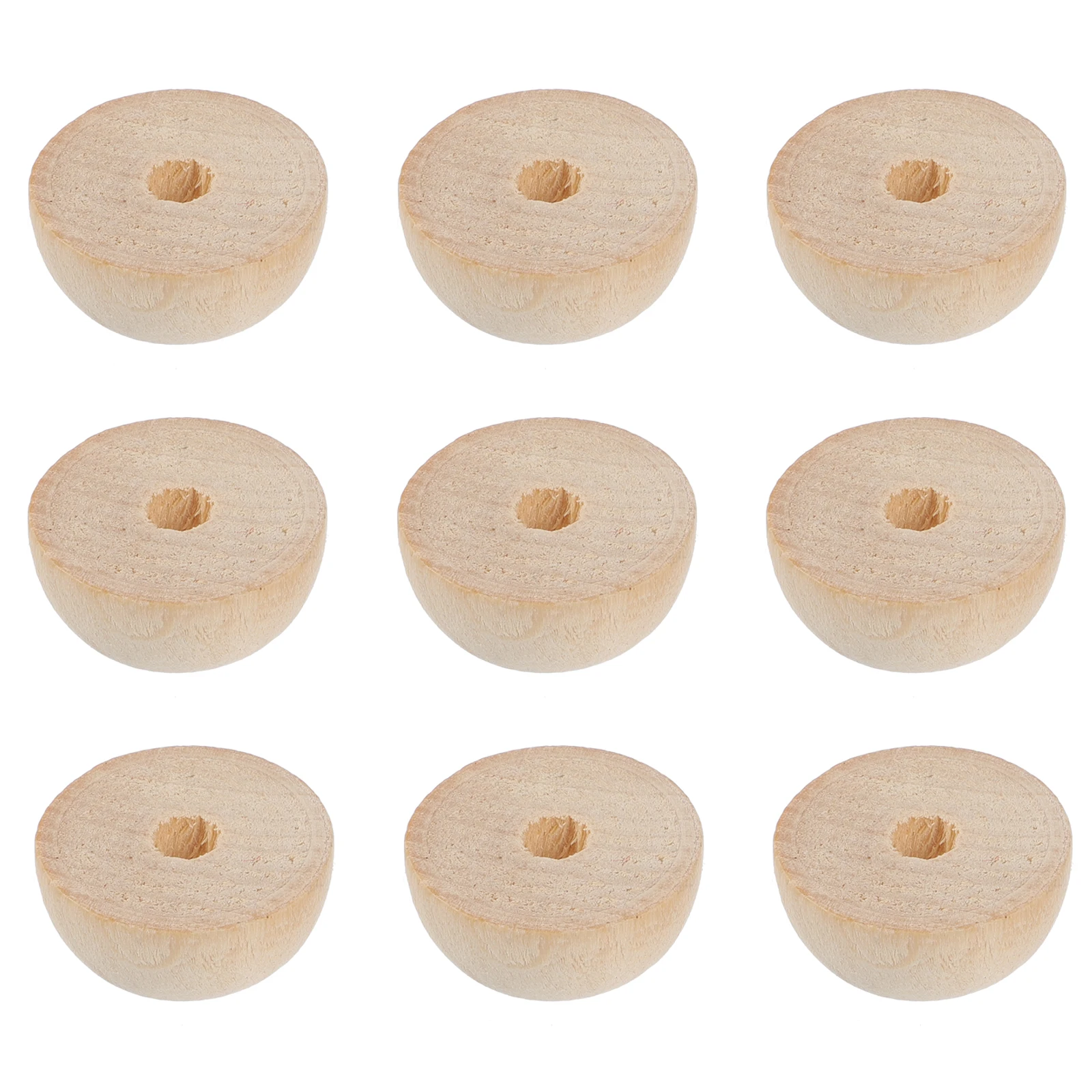 

10 Pcs Piano Accessories Wood Washer Repair Parts for Tuning Kit Leveling The & Keyboard