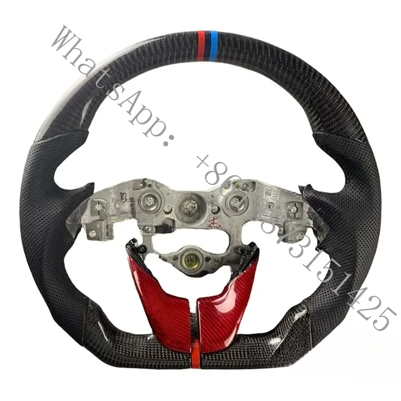 

Suitable Popular, Great Offer,, LAFESTA Carbon Fiber Leather Steering Wheel Car Steering Wheel