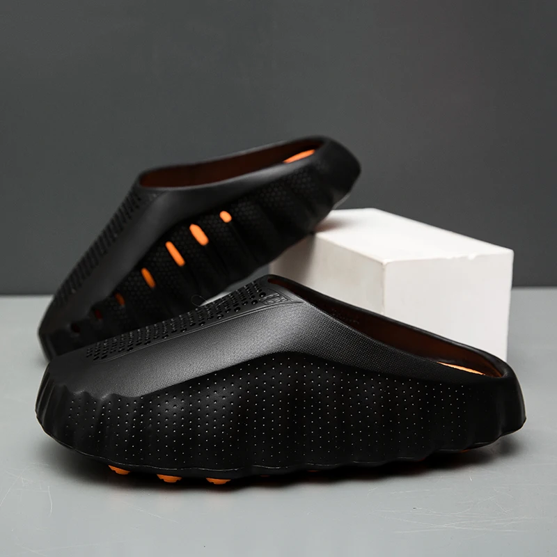 Summer Fashion Slippers Men Outdoor Lightweight Anti-slip Low-top Shoes Shoes Men Water-resistant Lightweight Casual Shoes Men