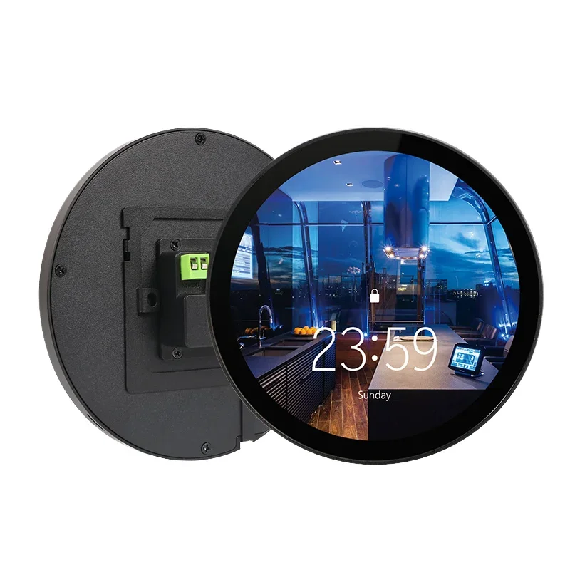 POE Smart LCD Display 1080*1080 Capacitive Touch New Business Rockchip Processor 2GB Memory