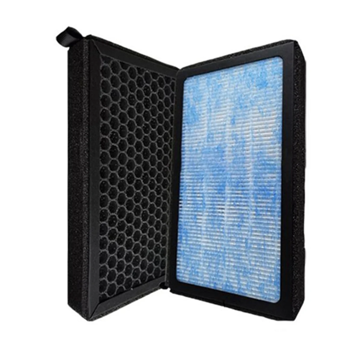 Car A/C Air Filter Washable HEPA Air Conditioner High Flow Air Cleaner with Activated Carbon for Tesla Model 3