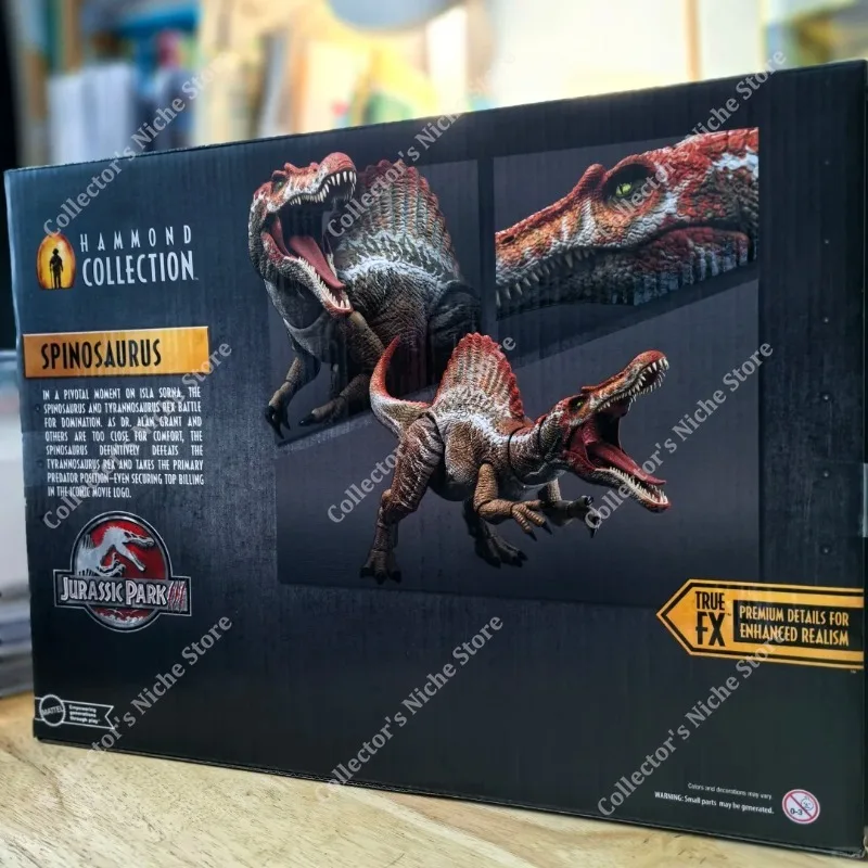 Jurassic Hammond – grande série de Collection, dieu de la guerre, Spinosaurus, modèle de dinosaure Super mobile JCH09, en Stock