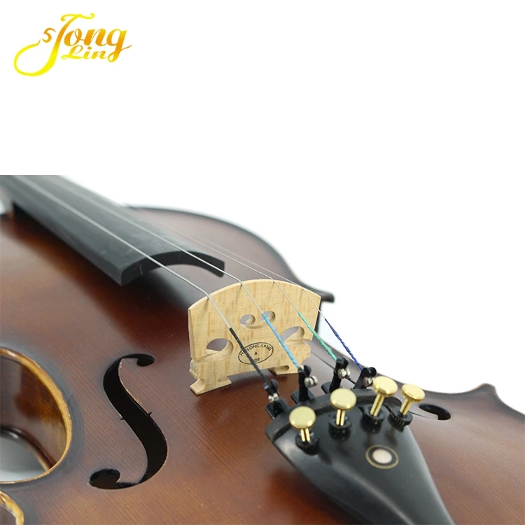 Premium 30 Years Aged Solid Wood Acoustic Violin High Quality Handmade Stringed Instrument For Professional Play Performance
