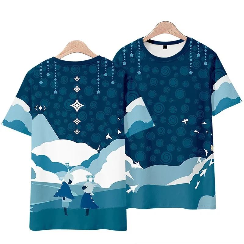 男性と女性のためのファッショナブルなTシャツ,ストリートウェア,カジュアル,春,夏,3D