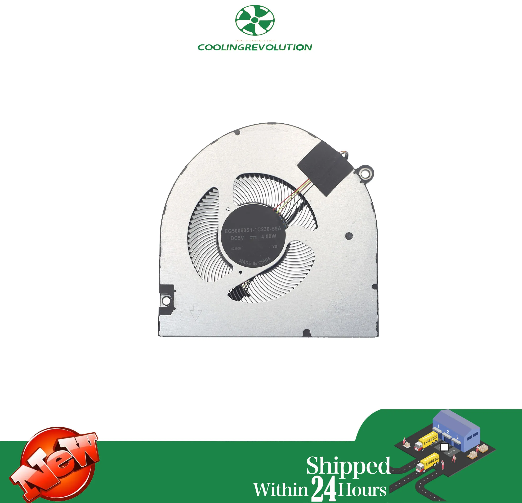 Laptop CPU Cooling Fan EG50060S1-1C230-S9A DC5V For Acer Swift X 14 SFX14-71G