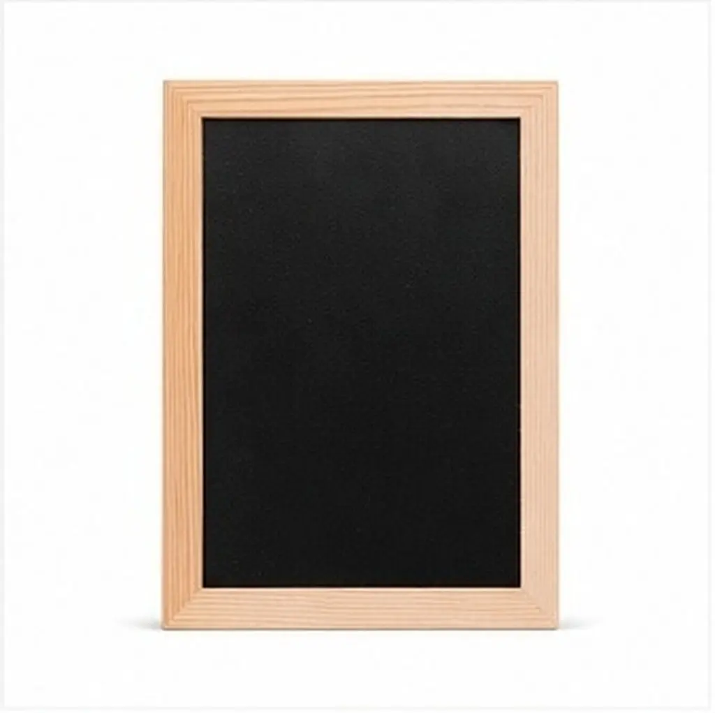 Small Chalkboard Sign 18x13cm Erasable Reusable Message Board Creative Hanging Blackboard Wall Decor Display Board for Cafe
