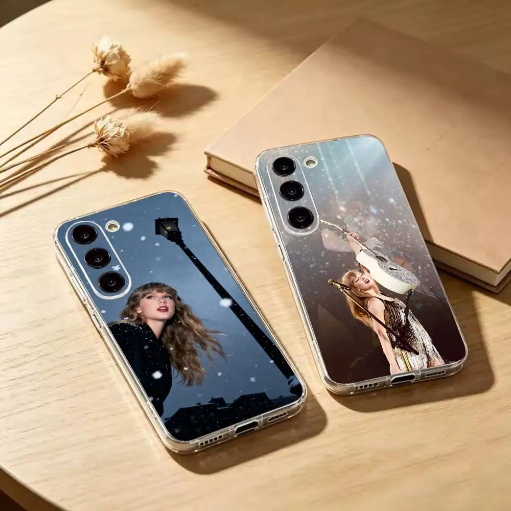 T-Taylors Version   Clear Soft Silicone Phone Case for Samsung Galaxy A71 A70 A52 A51 A40 A30
