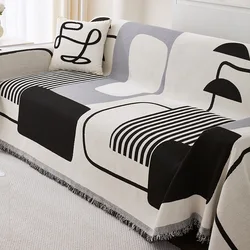 Chenille Sofa Cover Universal Couch Towel Dust Proof Sofa Cushion Cover Anti-cat Scratch Protection Cover Sofa Blanket Carpet