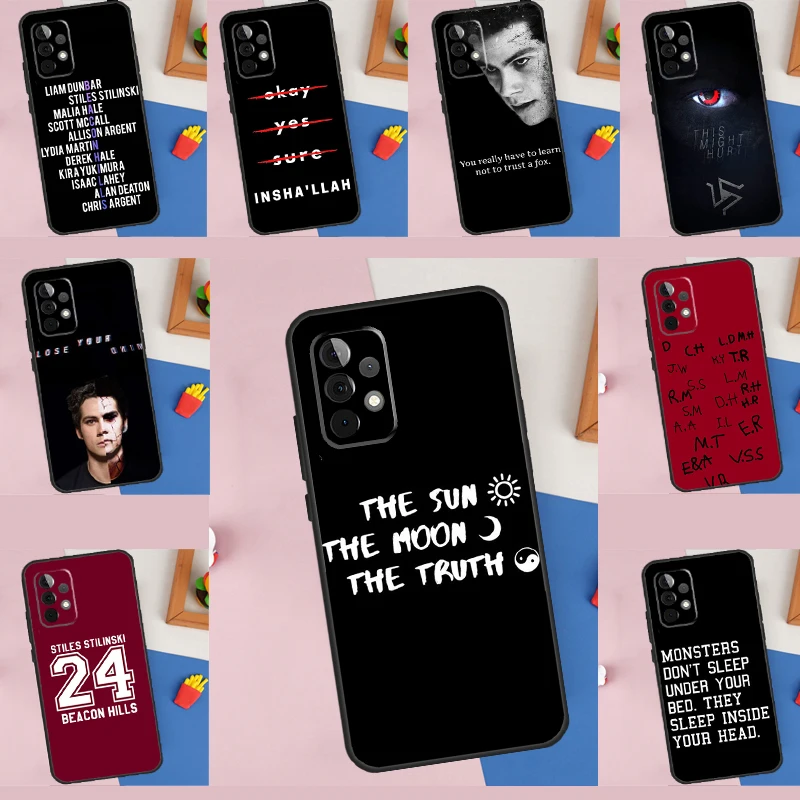 Teen Wolf Beacon Hills For Samsung Galaxy A36 A56 A26 A16 A15 A55 A53 A33 A35 A22 A32 A52 A54 A34 A14 A05 A06 Case