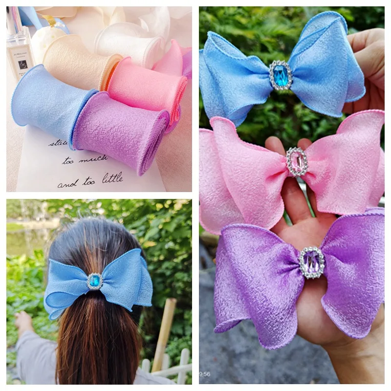 24 Yards 60MM 65MM Fold Linen Wavy Fishtail Binding Edge Yarn Overedge DIY Handcrafted Materials Headwear Hair Bows Accessories