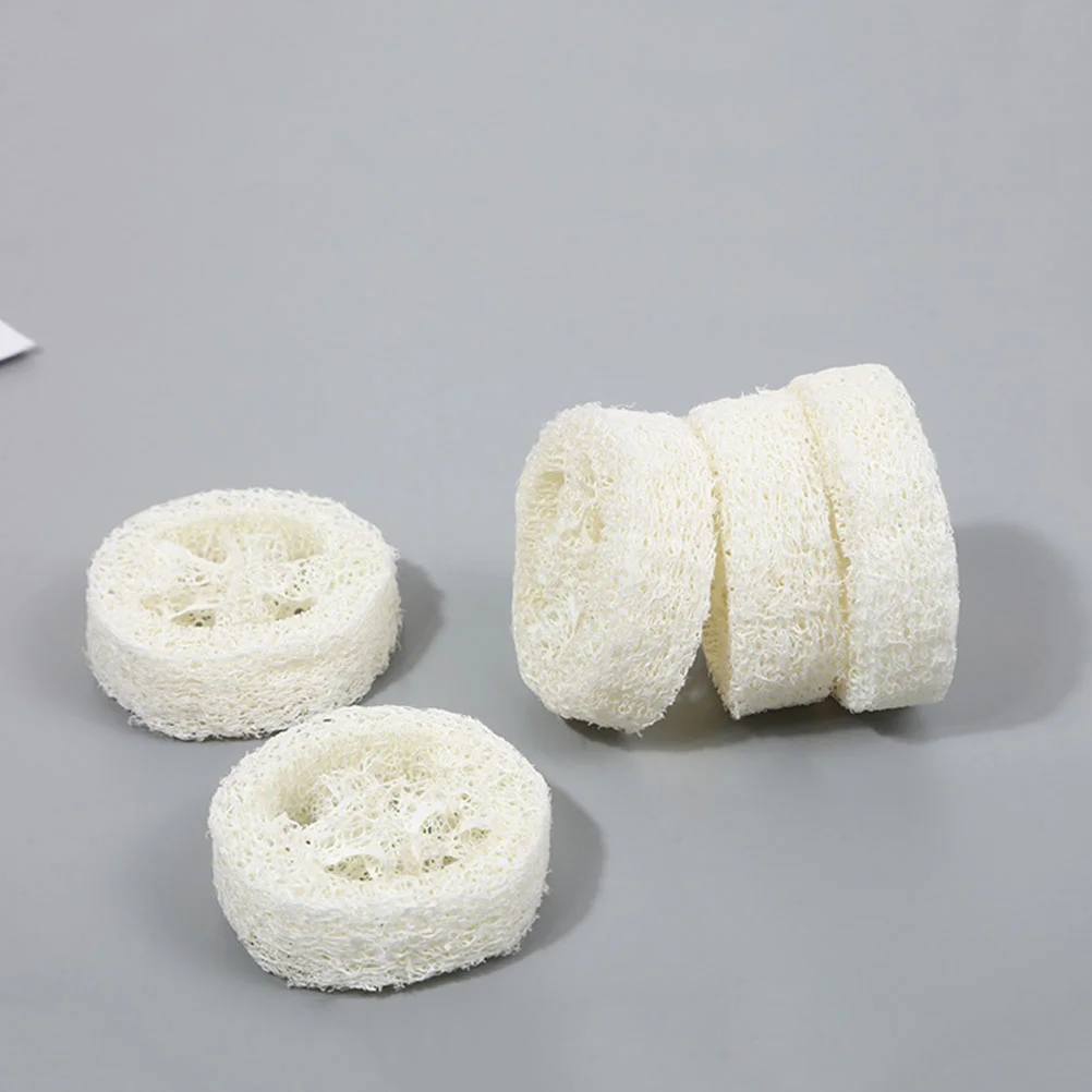 5-delige douchedoekjes badborstel reizen bad scrubber spons Loofah snijdt zeephouder