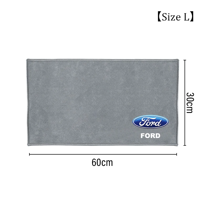 Car Wash Microfiber Towel Auto Cleaning Drying Cloth Care Cloth For Ford Focus ST Ranger Mondeo Kugo Ecosport Fiesta Kuga Fusion