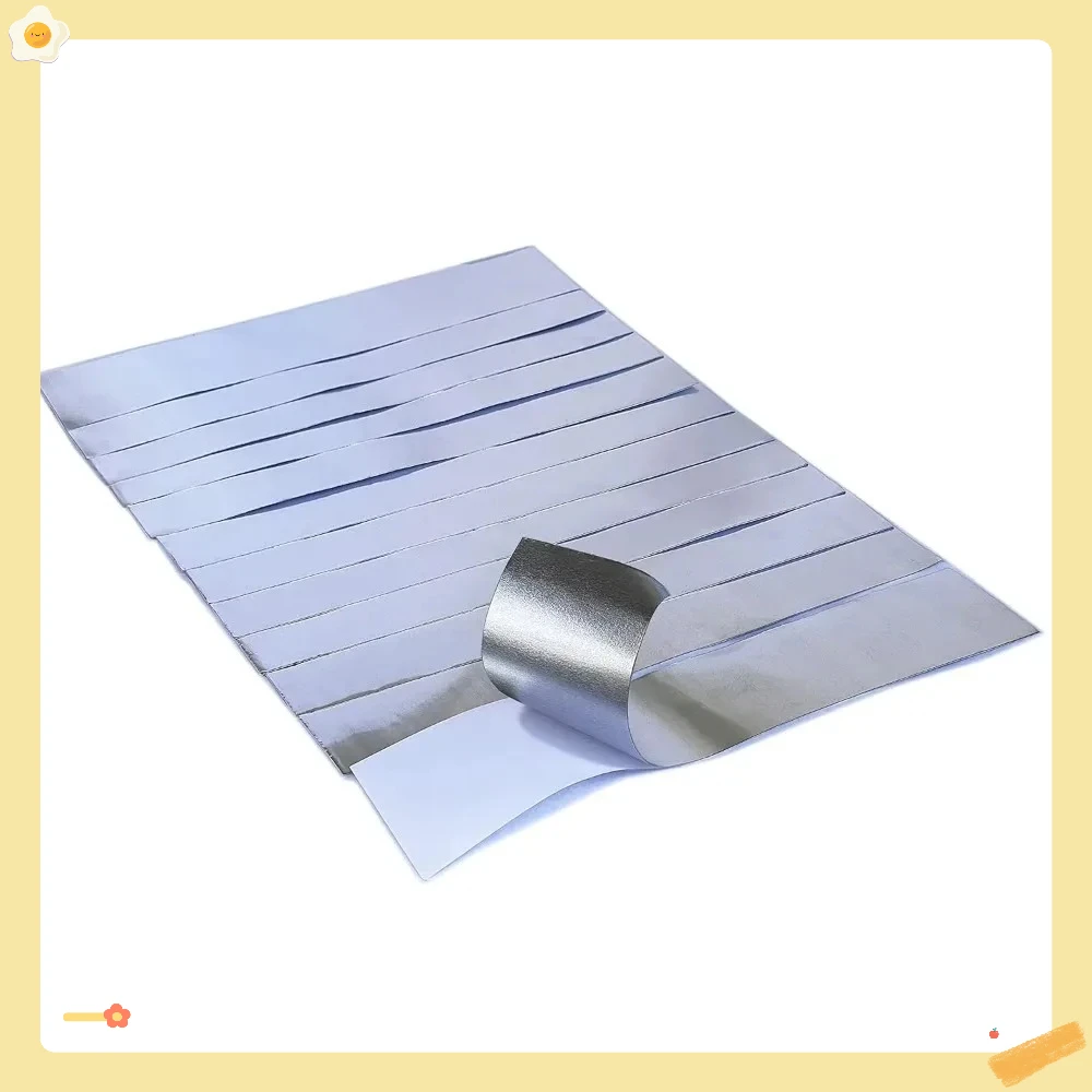 

Ultra-Strong Automotive Aluminum Repair Tape: 6.3Mil Thick, 2 Inch x 10 Feet, 12-Pack for High-Temp Repairs & Sealing