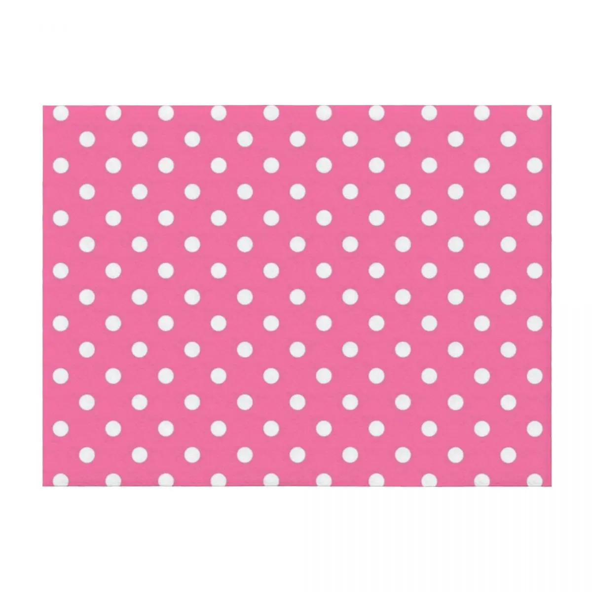 

Pink and White Polka Dots Pattern Throw Blanket Tourist Blankets For Baby christmas decoration Hair Blankets
