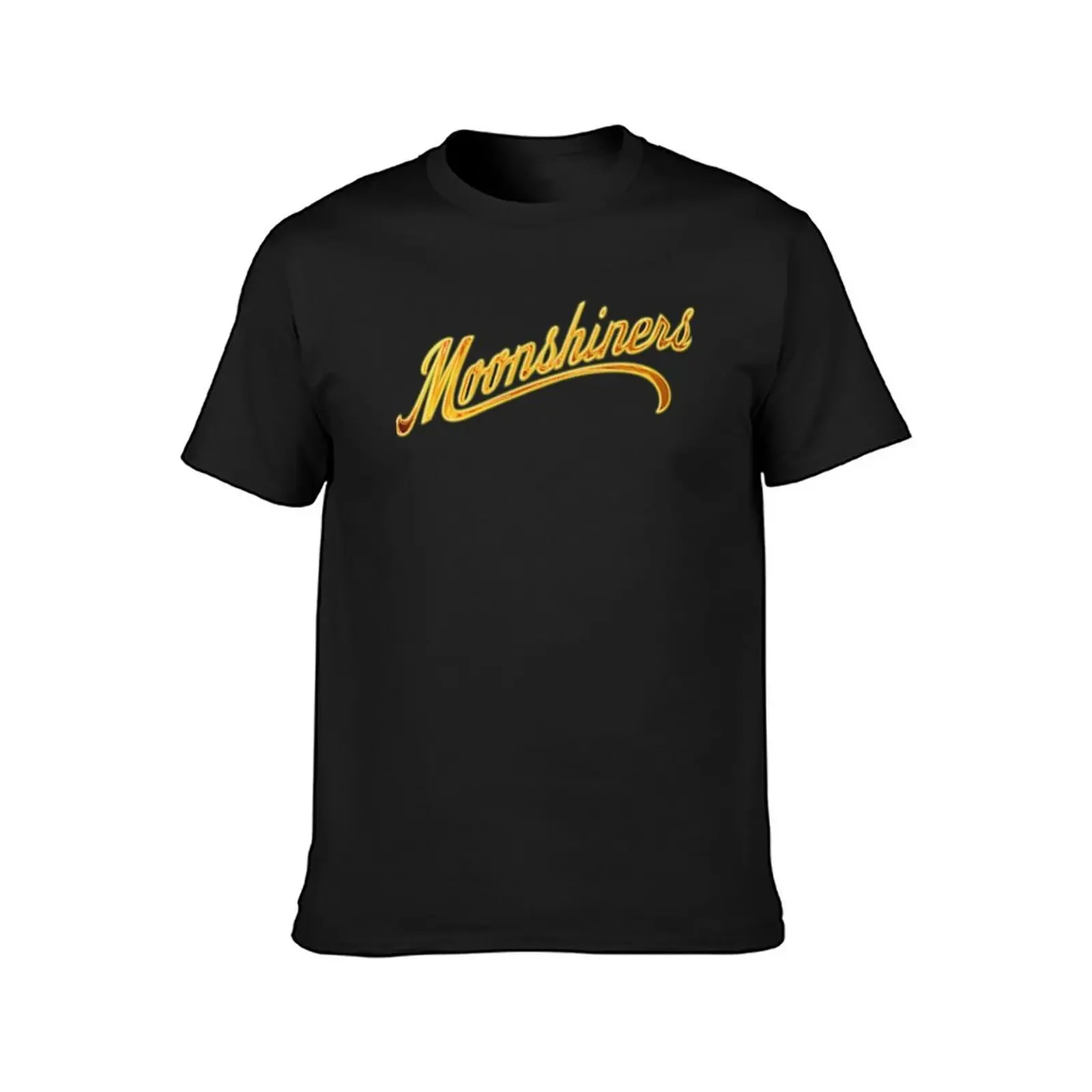 Moonshiners T-Shirt blacks cotton graphic tees outfits for men