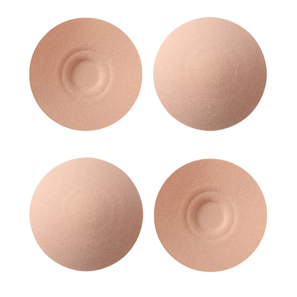 Reusable Breast Pasties Stickers Cotton Nipple Stickers Intimates Accessories Breathable Chest Patch 1pair Non-sticky Chest Pad