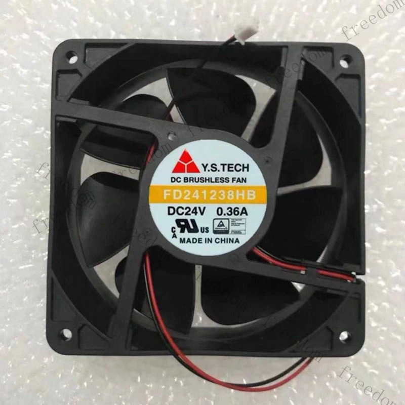 

Новый вентилятор охлаждения инвертора HTS для Y.S.TECH FD241238HB DC24V 0.36A, 2-проводной # QW 1 шт.