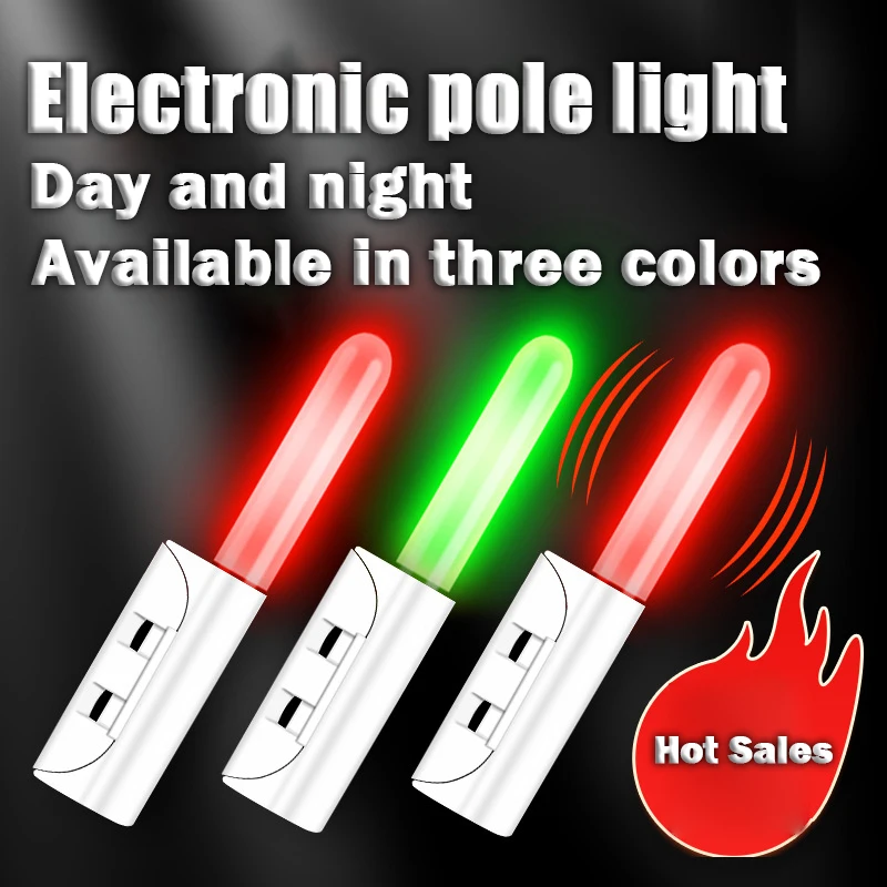 Luz de pesca nocturna verde con sensor de gravedad – Impermeable - imagen 4