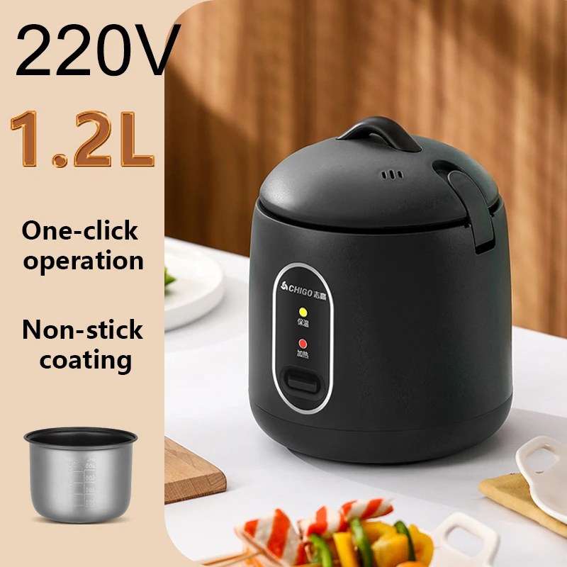 Zhigao Elektrischer Reiskocher, Mini-Schlafsaal, Haushalt, geringer Stromverbrauch, 1–2 Personen, Kochen, elektrischer Reiskocher, Geschenk, Großhandel 3
